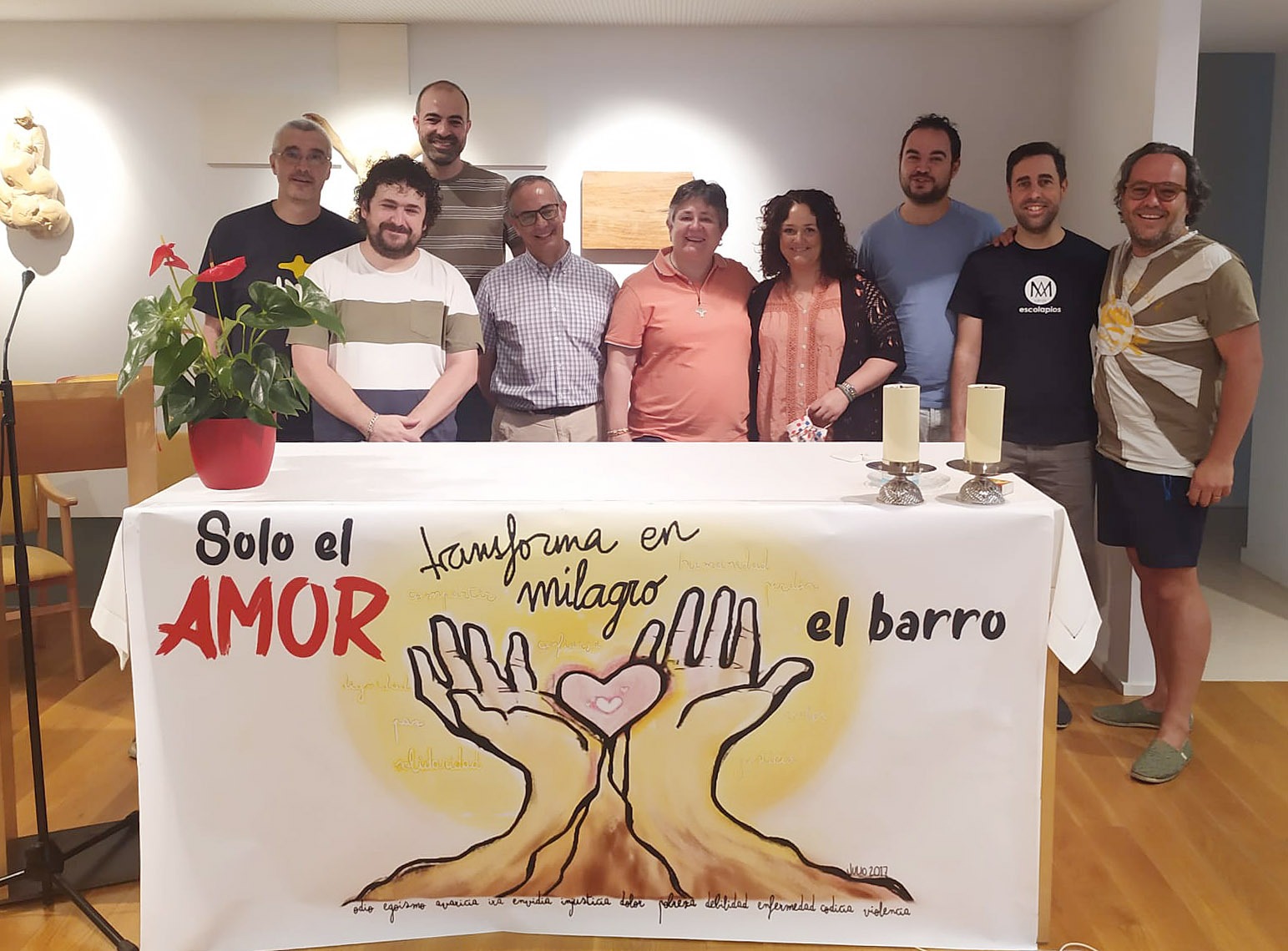 Los escolapios en Monte Carmelo